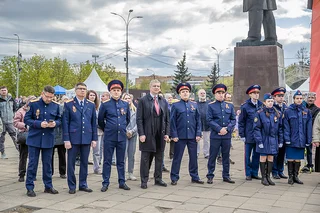 Праздничная концертная программа, посвящённая 80-летию Победы, прошла на Центральной площади в Одинцово