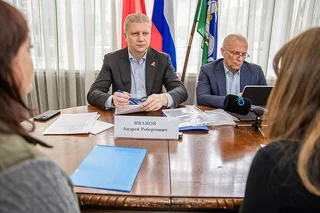 Глава Одинцовского округа Андрей Иванов и его профильные заместители провели личный прием в формате «Выездной администрации» в территориальном управлении Назарьевское