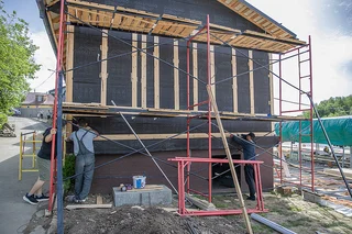 Реконструкция ресторана на берегу Москвы-реки в Звенигороде завершится летом этого года