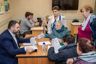Личный прием провел Андрей Иванов в территориальном управлении Горское