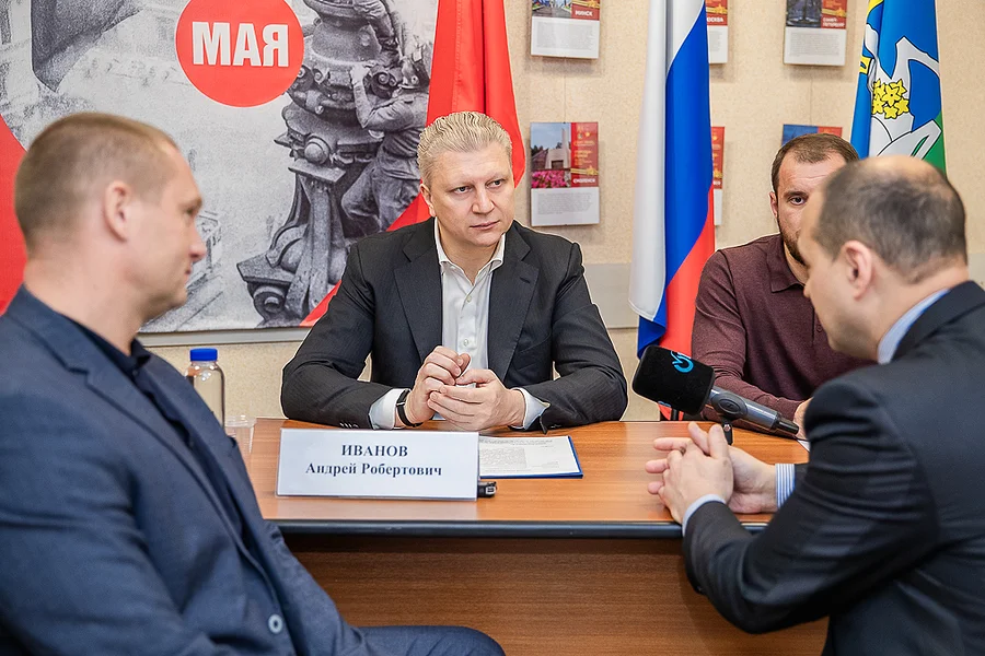 Личный прием провел Андрей Иванов в территориальном управлении Горское, Май