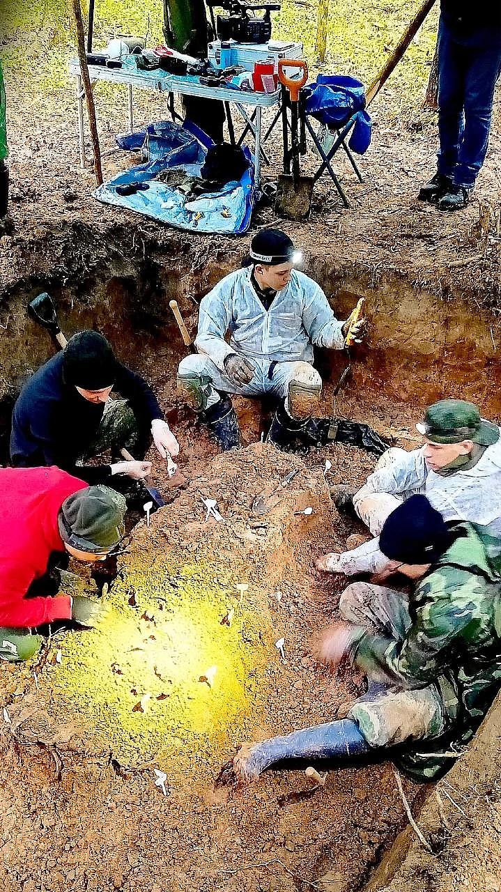В Одинцовском округе найдены останки советского солдата