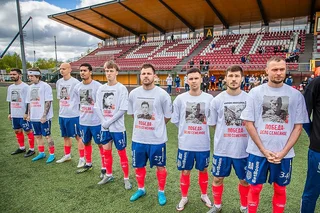 Футбольный матч в честь Дня Победы прошел в Одинцово