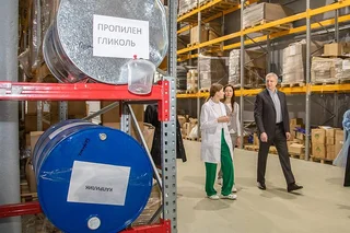 Андрей Иванов осмотрел производственные мощности предприятия «Правильное решение»