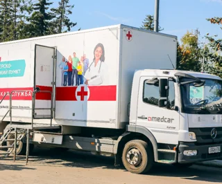 Специалисты мобильного фельдшерско-акушерского пункта проведут приемы в парках Одинцовского округа