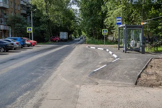 Глава Одинцовского округа проверил качество ремонта дорожного покрытия на проспекте Керамиков в Голицыно