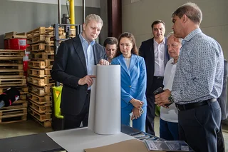 С работой резидентов технопарка ознакомился глава Одинцовского округа