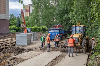 В Одинцово началось возведение пристройки к школе № 9 имени М. И. Неделина