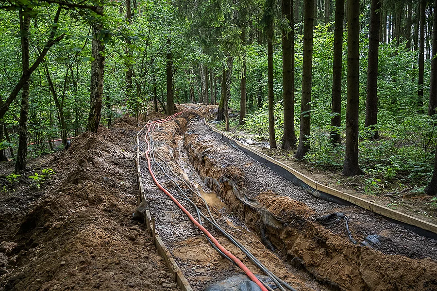 ZV3 s, Ход обустройства парка в Новой Трехгорке проверил Андрей Иванов