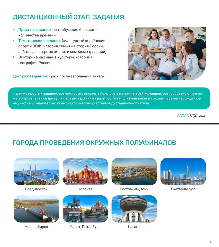 Жители Одинцовского округа могут принять участие во Всероссийском конкурсе «Это у нас семейное»