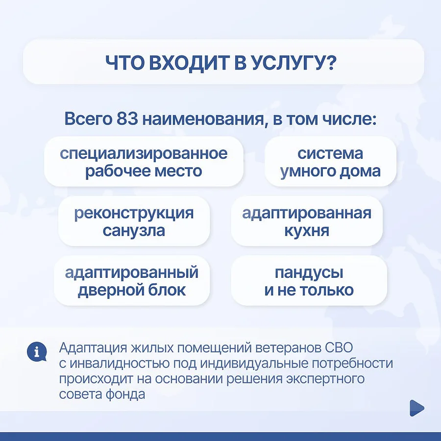Фонд текст 2, Жителей Одинцовского округа проинформировали об адаптации жилья для участников СВО