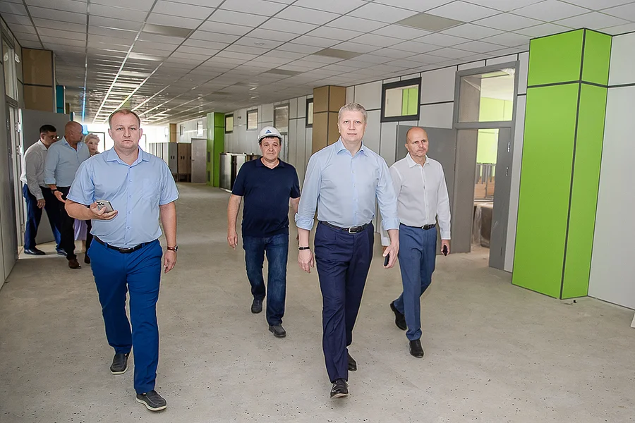 Школа текст 2, Строительная готовность школы в звенигородском микрорайоне Восточный составляет 95%