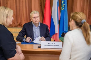 Личный прием провел Андрей Иванов в Жаворонковском