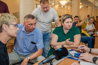 Глава Одинцовского округа Андрей Иванов провел личный прием «Выездной администрации» в Ершовском — на площадке КДСЦ «Ершовское»
