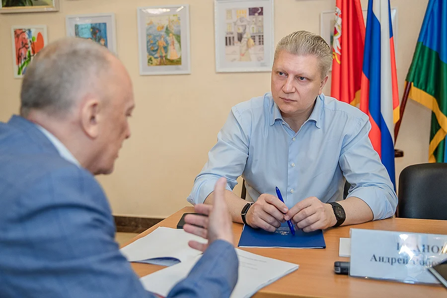 Глава Одинцовского округа Андрей Иванов провел личный прием «Выездной администрации» в Ершовском — на площадке КДСЦ «Ершовское», Личный прием провел Андрей Иванов в Ершово