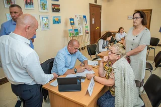 Глава Одинцовского округа Андрей Иванов провел личный прием «Выездной администрации» в Ершовском — на площадке КДСЦ «Ершовское»