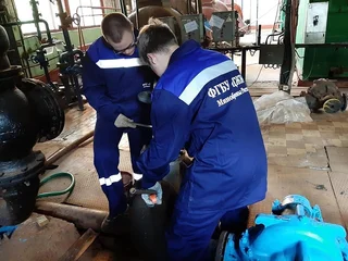 В Одинцовском округе военные коммунальщики завершают работы по текущему ремонту объектов