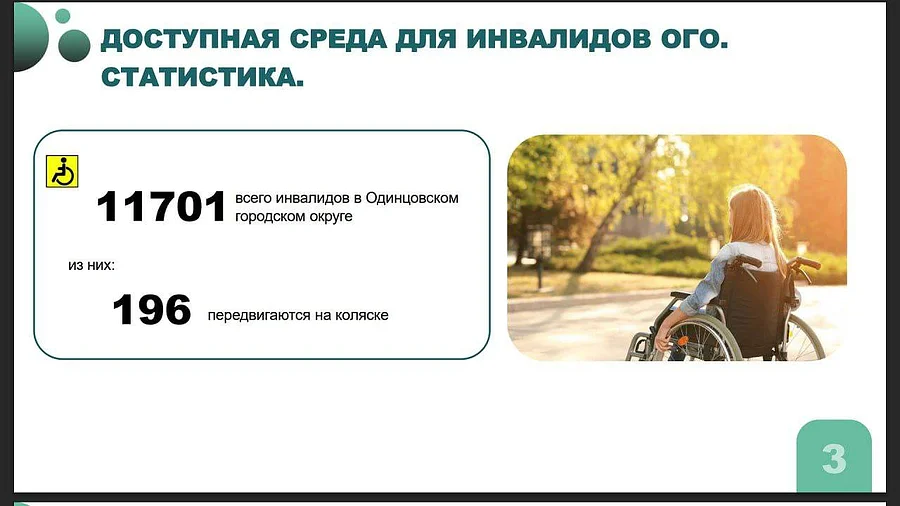 Вопросы обеспечения доступной среды обсудили на совещании главы Одинцовского округа