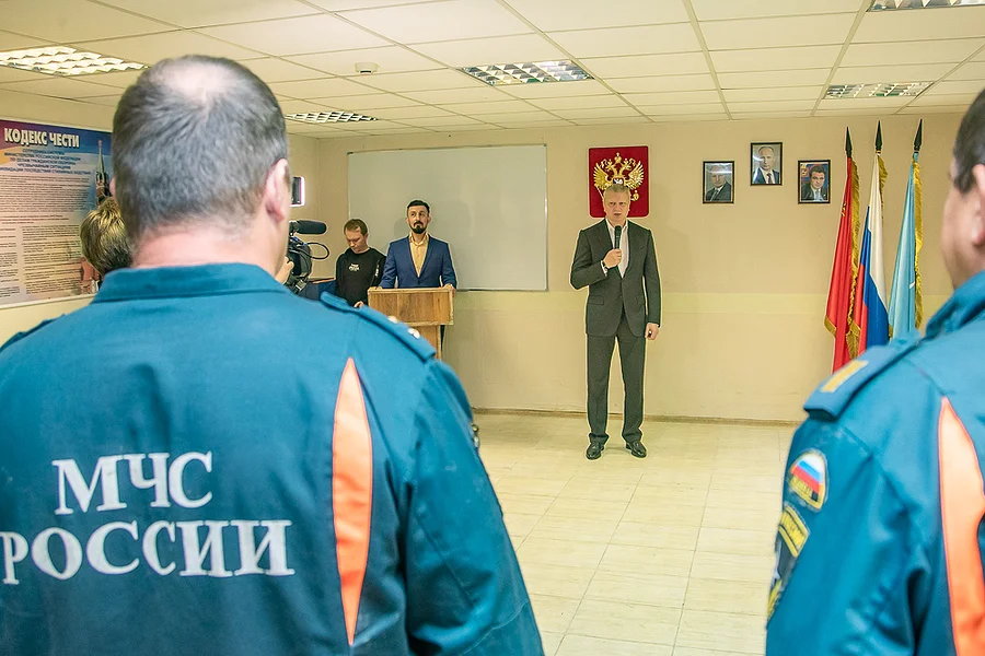 Медаль текст 1, Четверых жителей Одинцовского округа наградили медалями «За спасение на пожаре»