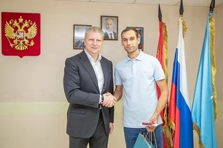 Глава Одинцовского округа вручил жителям муниципалитета медали «За спасение на пожаре»