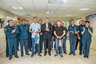 Глава Одинцовского округа вручил жителям муниципалитета медали «За спасение на пожаре»