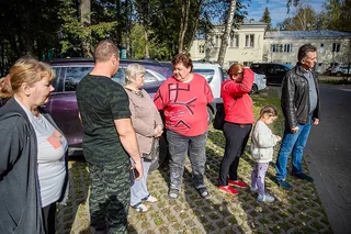 Ремонт фасадов двух домов в Назарьево проинспектировал глава Одинцовского округа