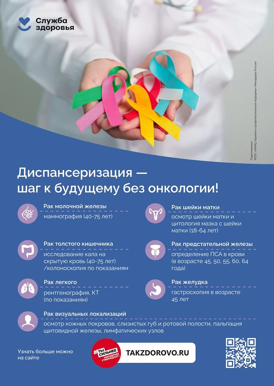 Диспансеризация текст 1 (2), Жителей муниципалитета проинформировали о важности своевременного прохождения диспансеризации