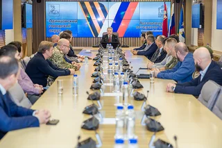 Андрей Иванов вручил членские билеты участникам Ассоциации ветеранов СВО Одинцовского округа