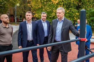 Андрей Иванов проинспектировал обновленное спортивное ядро в Больших Вяземах