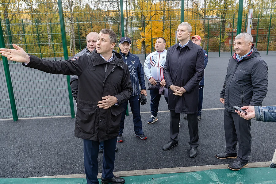 N s, В городке Кубинка-10 завершается капитальный ремонт городского стадиона