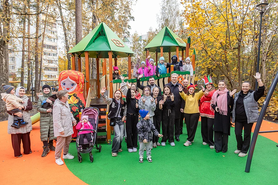 В поселке Усово-Тупик открылся обновленный сквер, В поселке Усово-Тупик открылся обновленный сквер