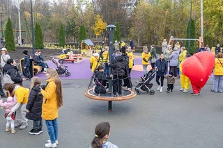 Обновленный сквер в Больших Вяземах открыл глава Одинцовского округа