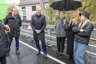 В Одинцовском округе открылось движение по реконструированному мосту через реку Чаченка