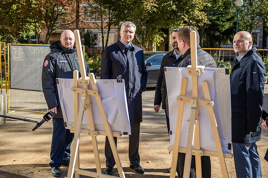 Теплосети текст 2, Реконструкцию тепловых сетей в Звенигороде проинспектировал Андрей Иванов