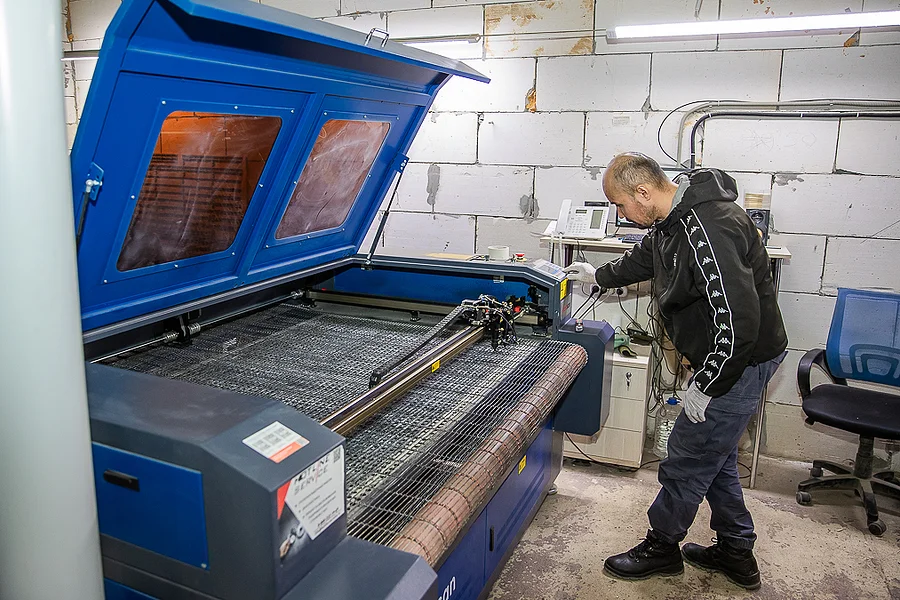 s, Цеха компании «РусАрм» осмотрел Андрей Иванов в Звенигороде