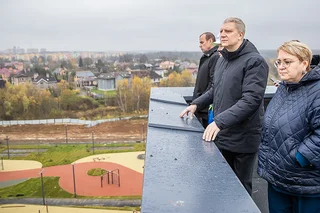 Глава Одинцовского округа Андрей Иванов проверил ход строительства школы на 1100 учеников в жилом комплексе «Рублевский квартал»