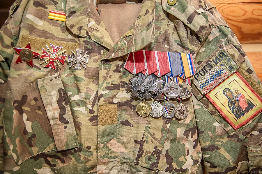 фото текст 1, Андрей Иванов встретился с участником специальной операции Сергеем Добрыниным в Звенигороде