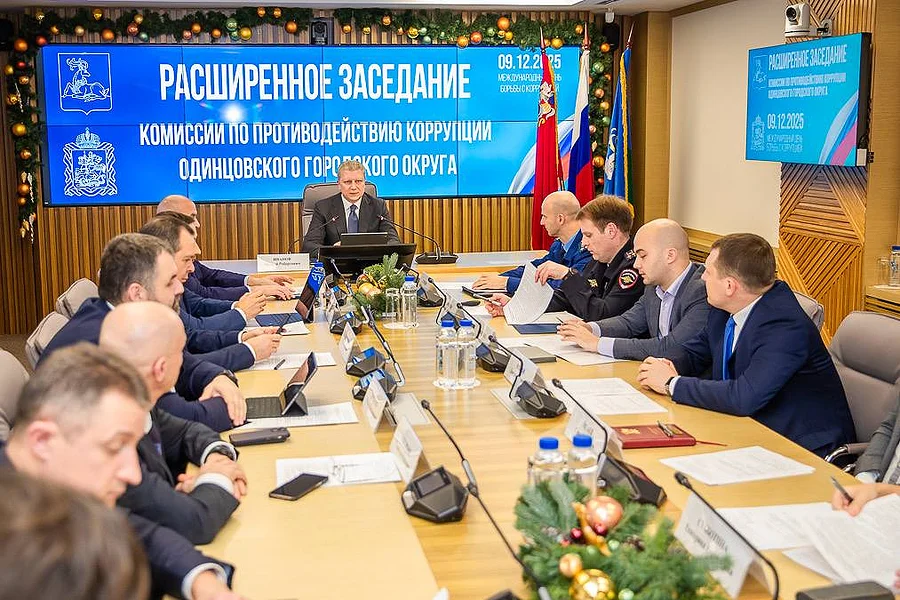 Комиссия текст 1 (2), В Одинцовском округе подвели итоги работы Антикоррупционной комиссии за 2025 год