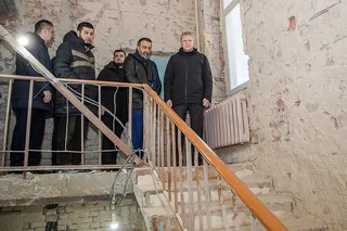 Глава Одинцовского округа Андрей Иванов во вторник, 2 декабря, проверил ход капитального ремонта Часцовской средней общеобразовательной школы