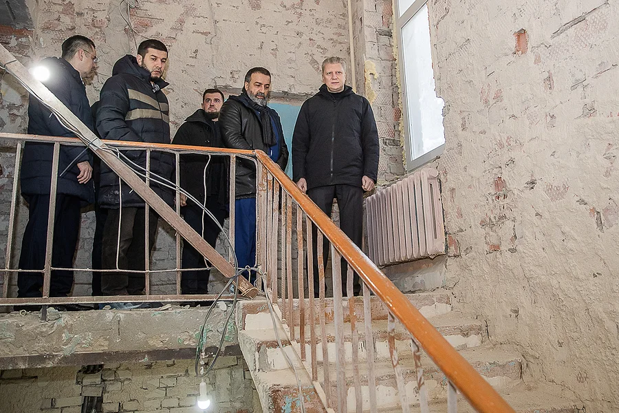 s, Демонтажные работы в ремонтируемом здании Часцовской школы завершены