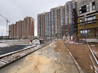 В Одинцово завершается подготовка к запуску системы отопления в строящемся детском саду «Кубик»