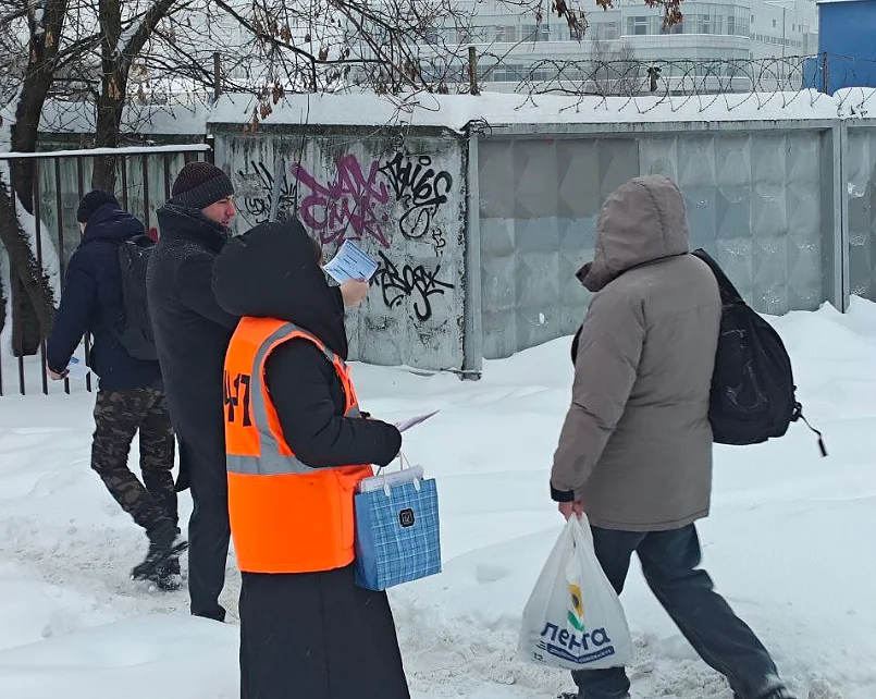 Рейд текст 2, В Одинцово на железной дороге прошёл профилактический рейд сотрудников администрации и ОАО «РЖД»