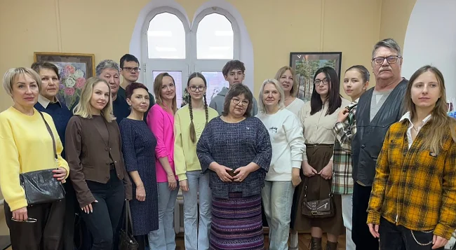 В Одинцово продолжает работу выставка Елены Трушниковой «Верность традиции», В Одинцово продолжает работу выставка Елены Трушниковой «Верность традиции»