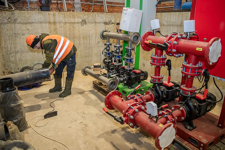 s, Реконструкция водозаборного узла завершается в селе Каринское