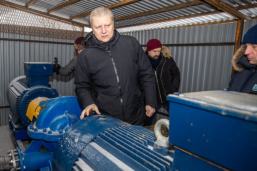 s, В звенигородском жилом комплексе «Ракитня» завершается обустройство перекачной станции на дамбе