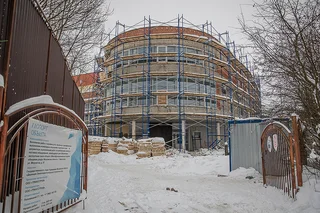 В звенигородской Академии дзюдо идет подготовка к монтажу воздуховодов и электрики