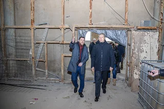 В звенигородской Академии дзюдо идет подготовка к монтажу воздуховодов и электрики