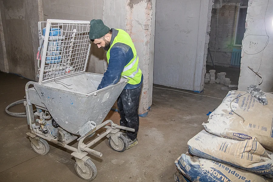 s, Капитальный ремонт Часцовской школы выполнен на 27%