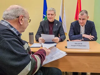 Глава Одинцовского округа Андрей Иванов во вторник, 3 февраля, провел личный прием «Выездной администрации» в Кубинке — на площадке Культурно-досугового центра «Истина»