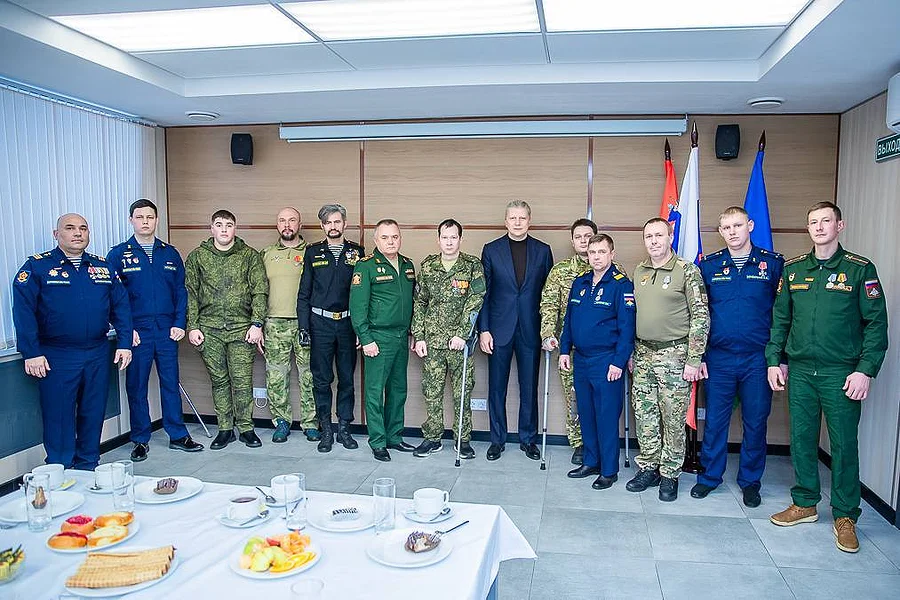 Андрей Иванов встретился с ветеранами СВО на площадке одинцовского военкомата